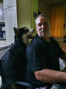 Bilder Hund u. Personen