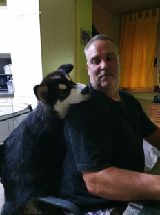 Bilder Hund u. Personen
